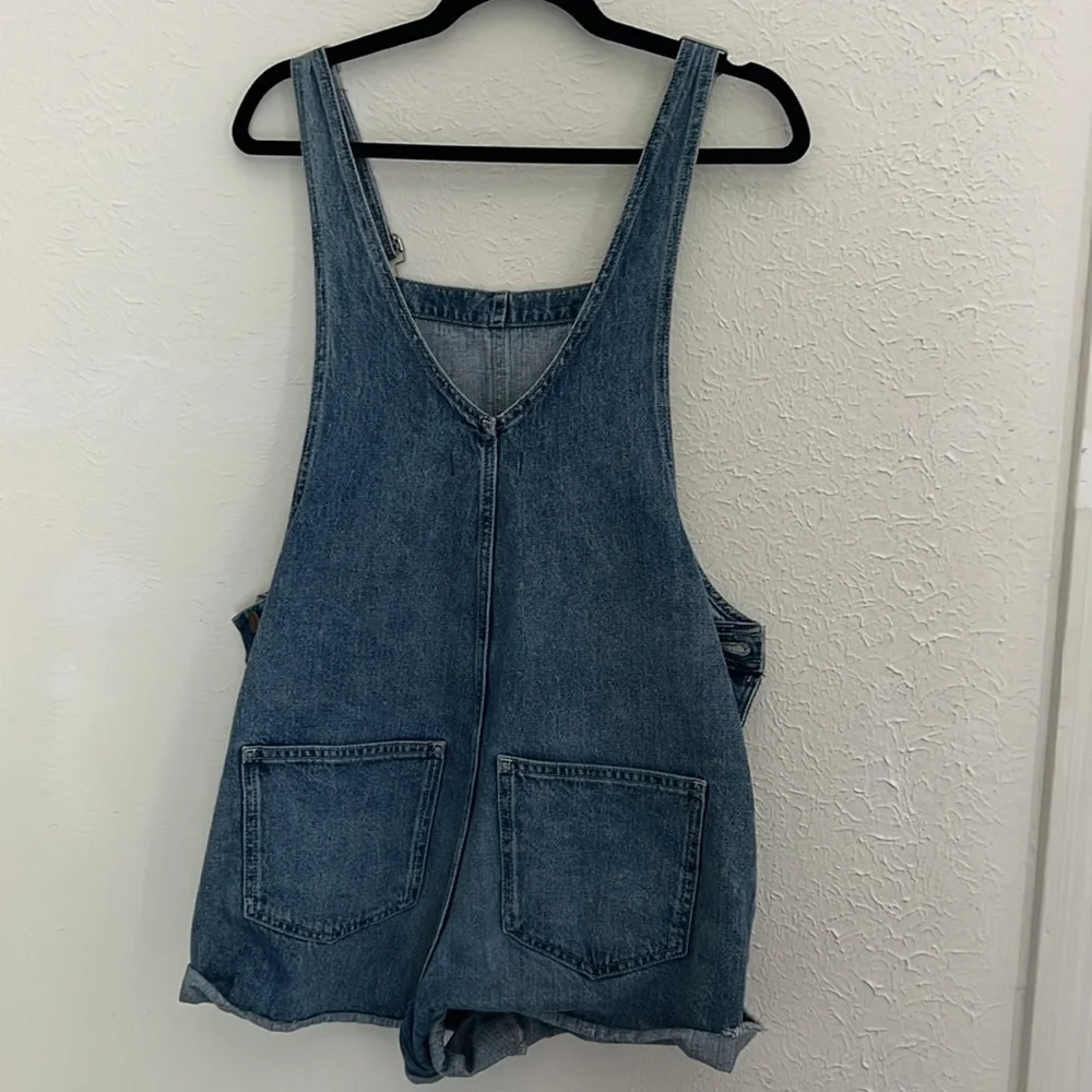 Madewell Adirondack Short Overalls in Wrightwood Wash - Picture 8 of 8